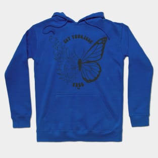 set yourself free butterfly 2 Hoodie